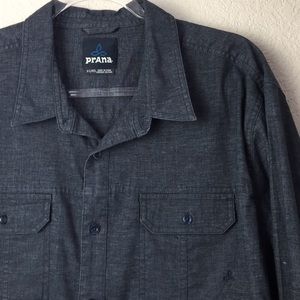 Prana Button Down Shirt XL Breathe